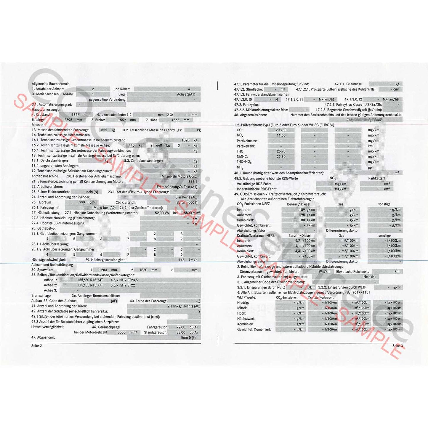 Documenti COC per Smart (Certificato di Conformità)